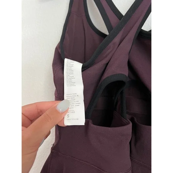 Fabletics Exercise Dress Built-In Bra Athletic Workout Casual Dress S - Picture 5 of 5